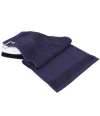 TC033 Towel City Printable Border Golf Towel Navy colour image